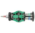 Wera Bit-Schraubendreher Bits-Handhalter mit 7 Bits, Edelstahl 05004179001, inkl. Bit-Handhalter