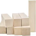 Schnitzholzblock 8 Stk 3,6x3,6x15cm Lindenhol