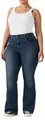 Levi's Damen 726 High Rise Flare Jeans, Blue Swell, 28W / 30L