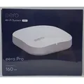 Amazon eero Pro Wi-Fi System WLAN-Mesh-Router/Extender, bis zu 160m2, Weiß - Weiß