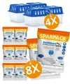 4x Luftentfeuchter Raumentfeuchter ohne Strom Box inkl. 8x 400g Granulat