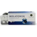 Melatonin-Tabletten, 3mg - hochdosiert, Schlafmittel - 30 Stück