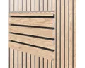 Vox Verkleidungspaneel Canadian Siding SXP-06 Max 3 Fronto V-Black 2,95 m St. 0,74 qm natur, BxL: 28,5x295 cm, 0,963 qm, (Stückweise 1 Paneel, 0,963 qm) MAX3 besonders stoßfest, pflegeleicht, abwaschbar, Leichtgewicht