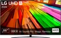 LG 86UT81006LA LED-Fernseher (217 cm/86 Zoll, 4K Ultra HD, Smart-TV), Energieeffizienzklasse F (März 2021)