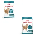 ROYAL CANIN AGEING 11+ | Doppelpack | 2 x 400 g | Trockennahrung für Senior Katzen ab dem 11. Lebensjahr | Formel mit dem HealthyAge7™ Complex | Enthält leicht zu kauende Kroketten