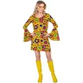 Carnival Party Kostümkleid "70erJahre" in Bunt - XXL