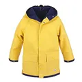 FRIESEN Friesennerz Original Büro oder Watt? - Unisex Regenjacke Regenmantel in Gelb Größe International L