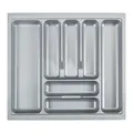 Orga-Box Besteckeinsatz I Besteckkasten 517 x 474 mm für Tandembox+ ModernBox im 60er Schrank