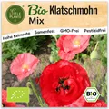 Klatschmohn Samen Mix (BIO) - 2000 Samen Blumensamen Klatschmohnsamen Mischung