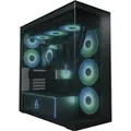 Xtender , Tower-Gehäuse schwarz (matt), Tempered Glass x 2 (getönt)