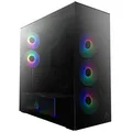 ARCTIC Xtender PC-Gehäuse, Midi-Tower, E-ATX, RGB, Tempered Glass - schwarz