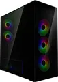 Arctic Xtender Midi-Tower PC-Gehäuse, Gaming-Gehäuse Schwarz