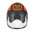 Protos Forsthelm/Schutzhelm KOX Edition mit Gehörschutz und Visier Integral Forest Olivgrün/Neonorange KOX Edition Olivgrün/Neonorange mit Ätzmetallvisier F39