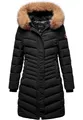 REPUBLIX Winterjacke LUCILLE Damen Gefütterte Dicke Glanz Winter Jacke Mantel Parka mit Kapuze