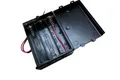 Batteriehalter Akkuhalter 3xMignon AA mit Schalter 4,5V, Batteriefach Schwarz