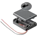 Schönwitz 12445 Batteriehalter Batteriefach Akkuhalter 3x AA Mignon-Batterie Neu