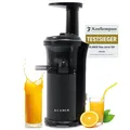 KLAMER Slow Juicer Gemüse und Obst, Entsafter mit Rückwärtsgang, elektrische …