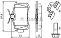 BOSCH 0 986 494 596 4x Bremsbeläge hinten