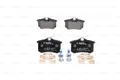 0 986 494 596 BOSCH Bremsbelagsatz, Scheibenbremse für ,AUDI,CITROËN,DS,FORD,PEU