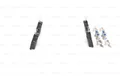 BOSCH 0986494596 Bremsbelagsatz. Scheibenbremse