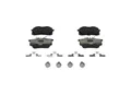 Bosch 0 986 494 596 Bremsbelagsatz, Scheibenbremse für AUDI CITROËN DS FORD