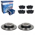 BOSCH Bremsscheiben + Beläge Hinten AUDI A1 A2 IBIZA 6J LEON FABIA II III