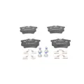 Bremsbelagsatz Scheibenbremse BOSCH 0 986 494 596 für Citroën Seat VW Peugeot DS