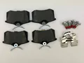 Bosch Bremsbeläge Satz BP617 0986494596 inkl Clips Schrauben für Audi