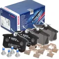 BOSCH Bremsbelagsatz Hinten VW GOLF PASSAT AUDI A3 SEAT LEON SKODA PEUGEOT 308