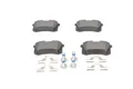 Bremsbeläge 0 986 494 596 BOSCH für AUDI CITROËN FORD PEUGEOT SEAT SKODA VW DS