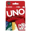 UNO Mattel Kartenspiel für Kinder und Familienabende in rubinroter Sonderedition zum 80. Jubiläum