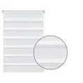 GARDINIA Doppelrollo "Easyfix", weiß, Polyester - weiss