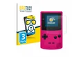 BROTECT Displayschutzglas Folie für Nintendo Gameboy Color, 3 Stück, Schutzfolie Glas Panzer Display Schutz klar