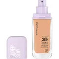 Maybelline New York 30H Lumi Matte Foundation, Langanhaltend ultra-frischer Look mit mattem Finish, Aufbaubare & lichtreflektierende Foundation, Farbe: 115 Sehr Hell-Hell, Kühl, Superstay