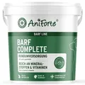 AniForte Barf Complete Pulver für Hunde 1kg - Natürliche Rundumversorgung, Reich an Mineralstoffen & Vitaminen, Ausgewogener Barf Zusatz