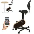 Skandika Office Bike Deskbike Home Office Kinomap App kompatibel holzoptik Neu