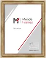 MendeFrames Bilderrahmen H450 Antik gold 15x21 cm Klarglas
