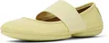 Camper, Right Nina, Women Moccasin/Ballerina, Lt/Pastel Yellow, 40, (EU)