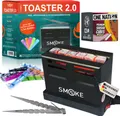 Elektrischer Kohleanzünder 800 W Toaster 2.0 – inklusive 1 kg One Nation Naturkohle | Kohleofen zum Erhitzen von Grillkohle