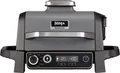 Ninja OG701DE Woodfire Outdoor Tischgrill (2.400 Watt, Grillfläche: 28 x 37 cm)