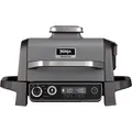 Ninja Woodfire Elektrischer Outdoor Grill & Smoker - Grau/Schwarz (OG701DE)
