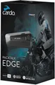 Cardo Motorradhelm Packtalk EDGE Duo Kommunikationssystem Doppelset, Wasserdicht, Bluetooth