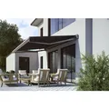 SPETTMANN Halbkassettenmarkise "Sun LED", Textil/Aluminium/Stahl, Elektro/Funk - grau