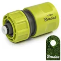 Bradas Schlauchkupplung 1/2" mit Stop Lime LINE Schnellkupplung LE-02140K 3287
