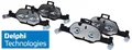 Delphi LP3299 Bremsbelagsatz für Scheibenbremse Bremsbelagsatz für BMW