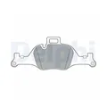 DELPHI LP3299 Bremsbelagsatz, Scheibenbremse für BMW, Vorderachse