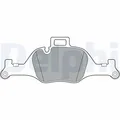 DELPHI Bremsbeläge Bremsbelagsatz Bremsklötze Vorne LP3299