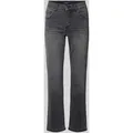 Angels Straight Fit Jeans aus Baumwoll-Mix Modell 'CICI' in Anthrazit, Größe 42/30