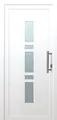 Panto Haustür Modell K017 DIN rechts weiß 110 x 210 cm