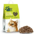 22 L Bio Katzenstreu Pellets aus Heu Einstreu Öko Streu saugstark 100% natürlich